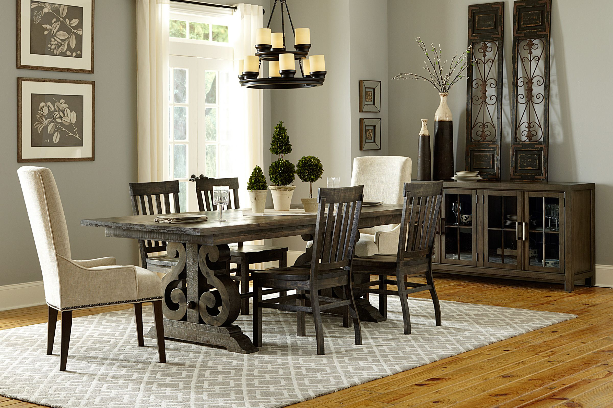 Bellpine Dining Room Collection within size 2400 X 1600