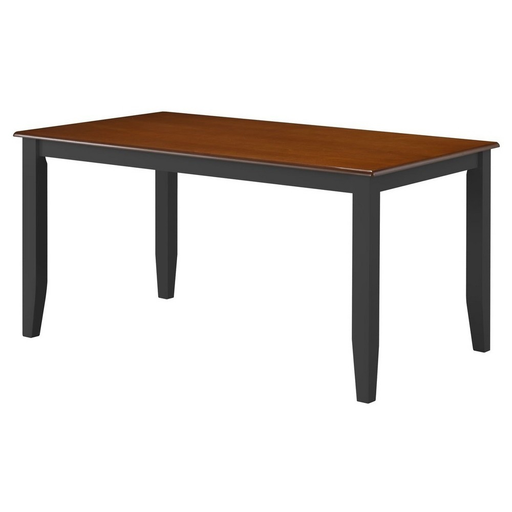 Bloomington Dining Table Black And Cherry Boraam Dining with dimensions 1000 X 1000