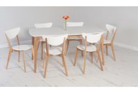 Brooklyn Square Dining Table Oak And White Furniture throughout measurements 1800 X 1800