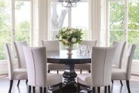 Canadel Classic 9 Piece 72 Round Dining Table Set within sizing 1250 X 1250