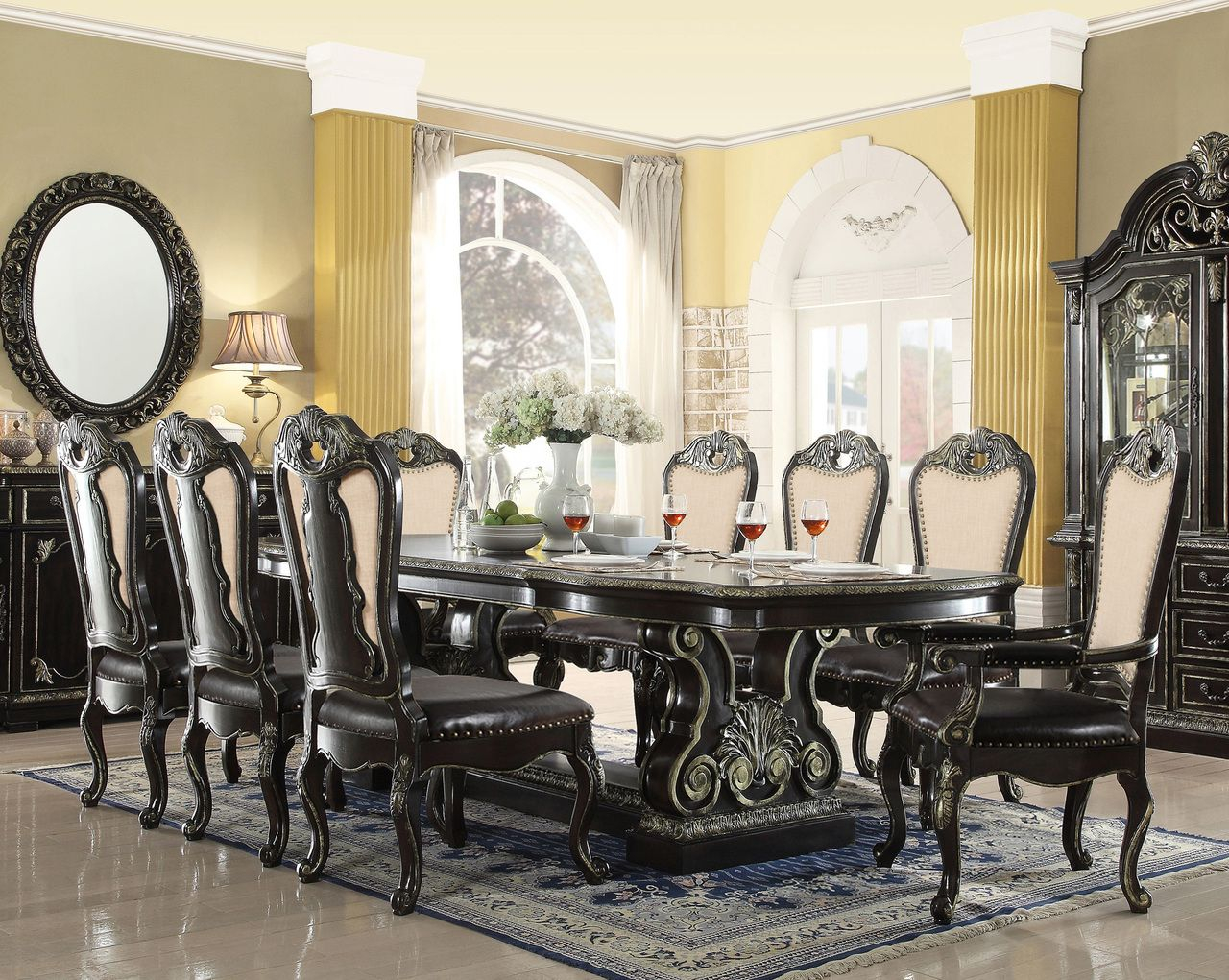formal dining room table sets under 1000