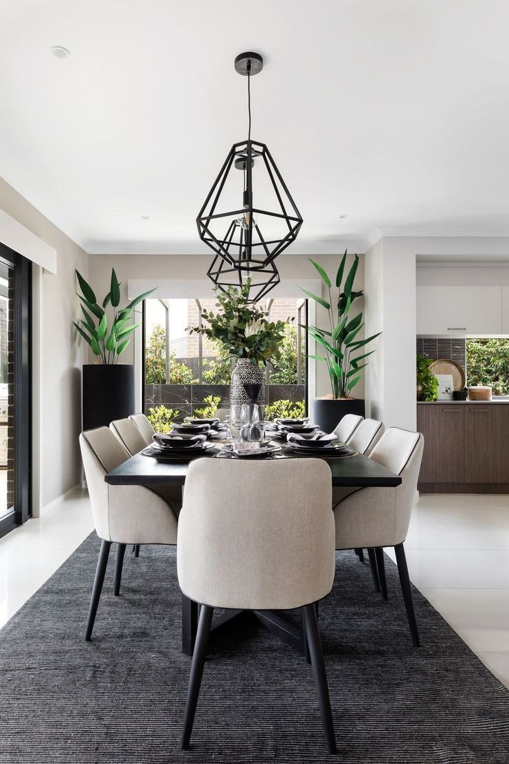 Contemporary Dining Room Design Modern Dining Room Design intended for dimensions 736 X 1104