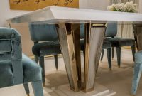 Contemporary Onyx Glass Dining Table Set intended for size 1000 X 1000