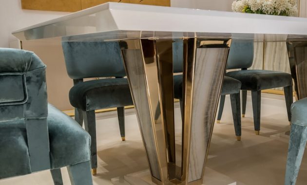 Contemporary Onyx Glass Dining Table Set intended for size 1000 X 1000