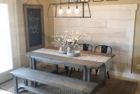 Cool 70 Lasting Farmhouse Dining Room Table And Decorating within proportions 1038 X 1024