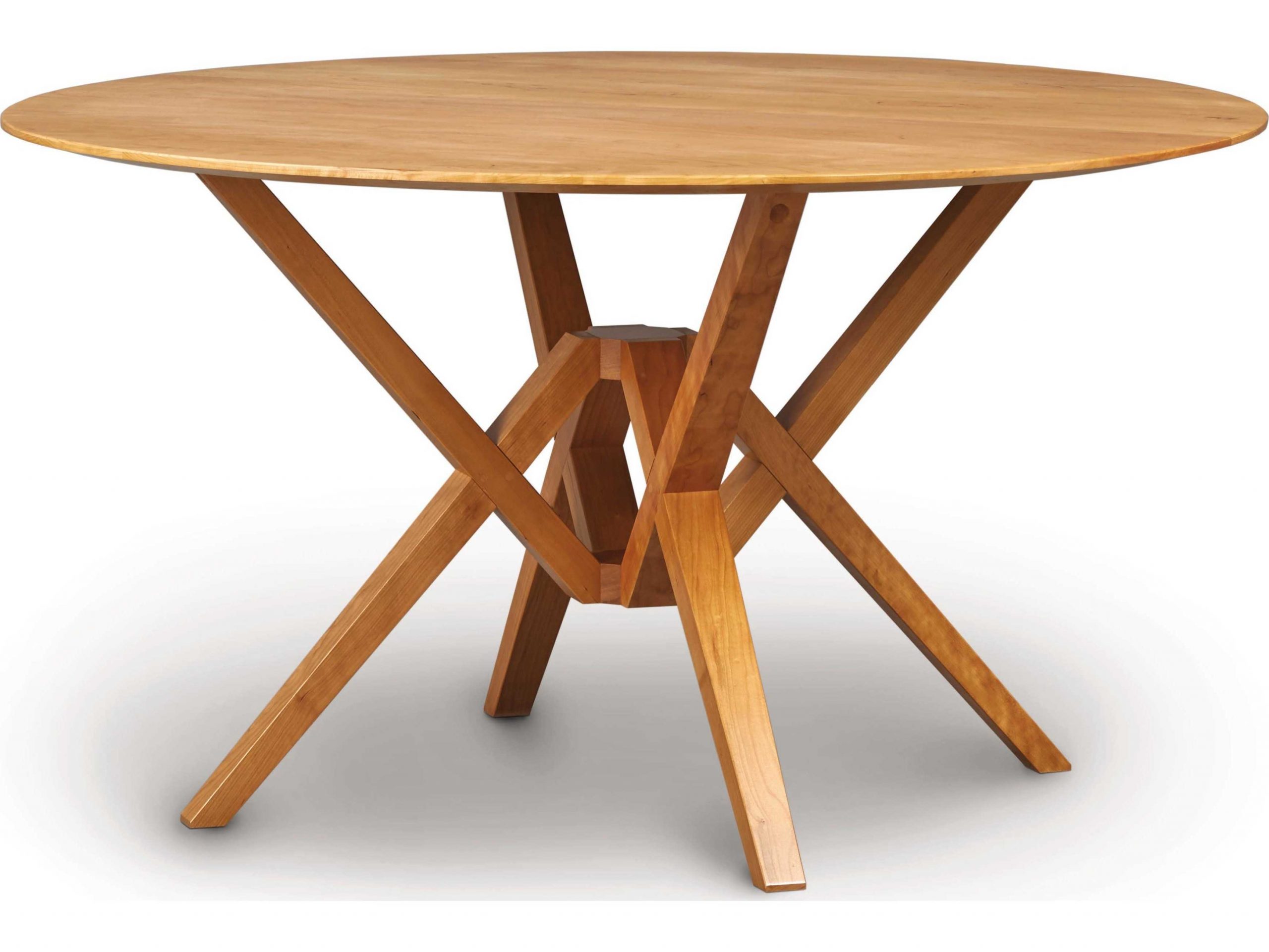 Copeland Furniture Exeter 54 Wide Round Dining Table in size 3475 X 2607