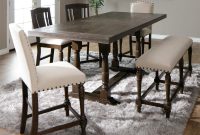 Counter Height Dining Set With Bench Jeromes Furniture inside size 1200 X 1200