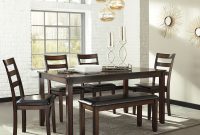 Coviar Coviar Dining Room Table And Chairs With Bench Set Of 6 in measurements 1000 X 800