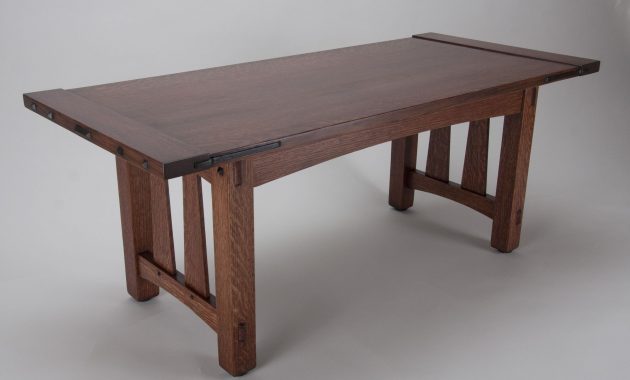 Craftsman Style Tables Custom Craftsman Style Coffee Table with regard to proportions 1795 X 1200