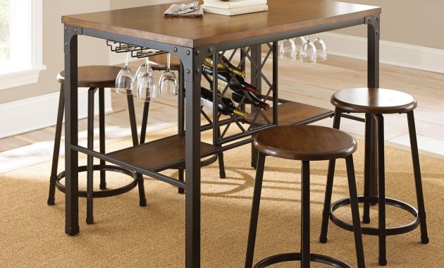 Creative Kitchen Table With Wine Rack Underneath Dining pertaining to proportions 2048 X 2048