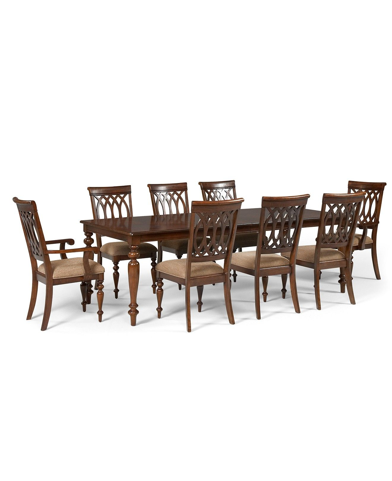 Crestwood Dining Room Furniture 9 Piece Set Dining Table for measurements 1320 X 1616