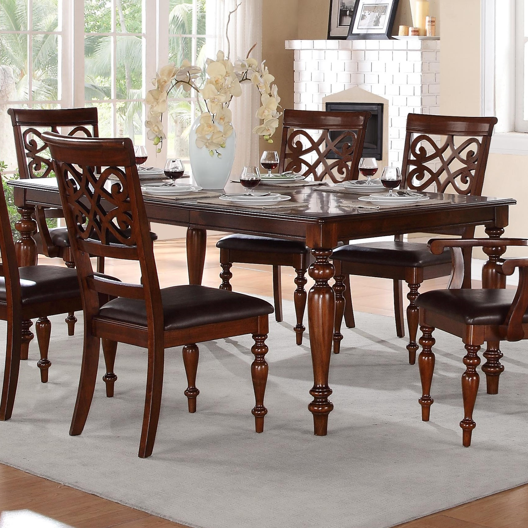 Creswell Formal Dining Table pertaining to size 1716 X 1716