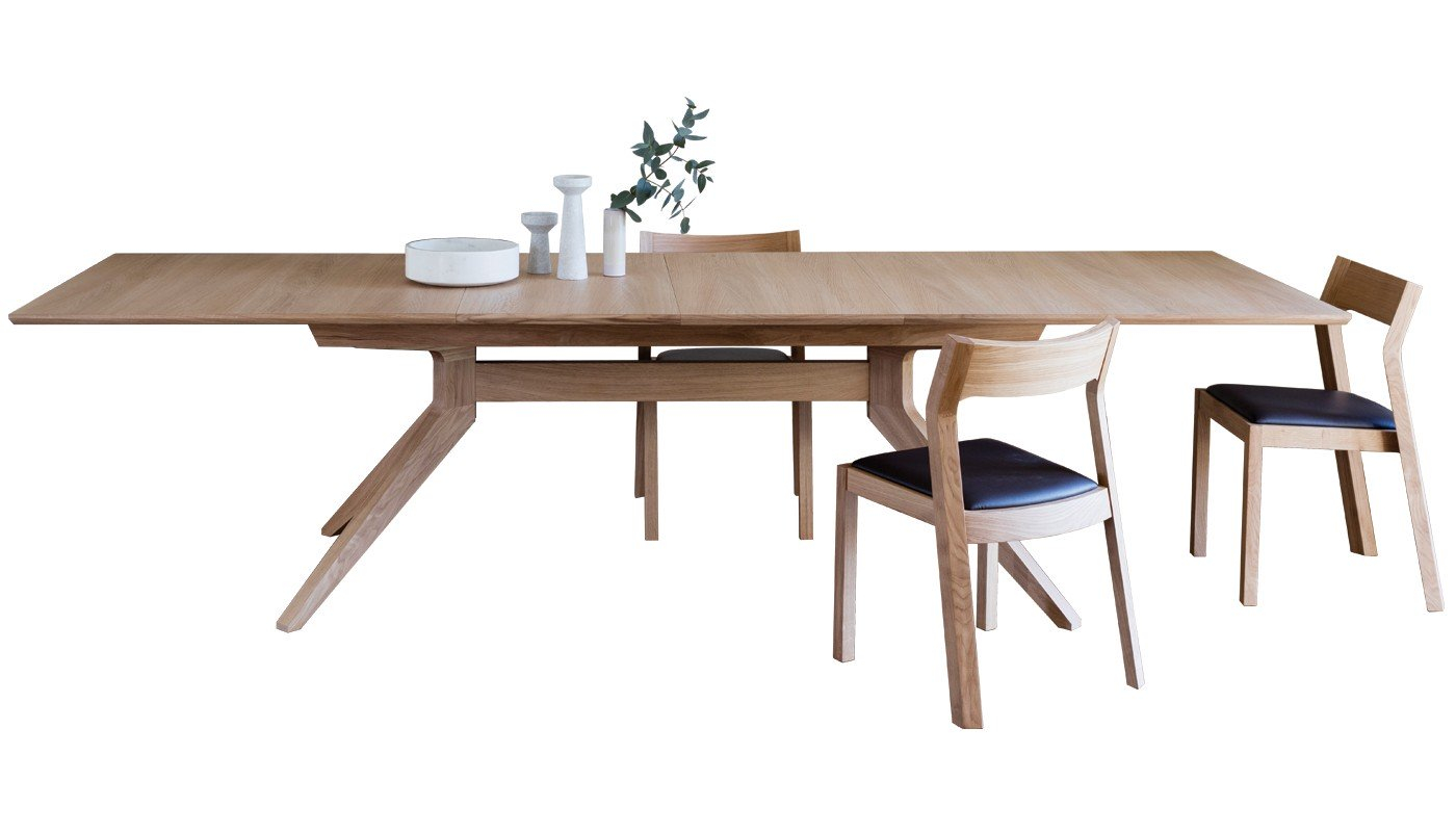 Cross Extending Dining Table throughout size 1400 X 800