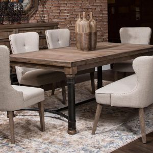 Crossings Rectangular Dining Table In Reclaimed Barn Table regarding dimensions 1200 X 1200