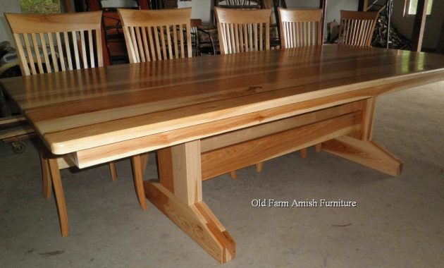 Custom Dining Room Table Chairs Old Farm Amish intended for proportions 1280 X 960