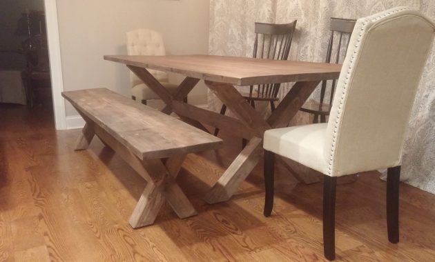 Custom X Base Dining Table Reclaimed Wood Table X Legs pertaining to measurements 4160 X 2340