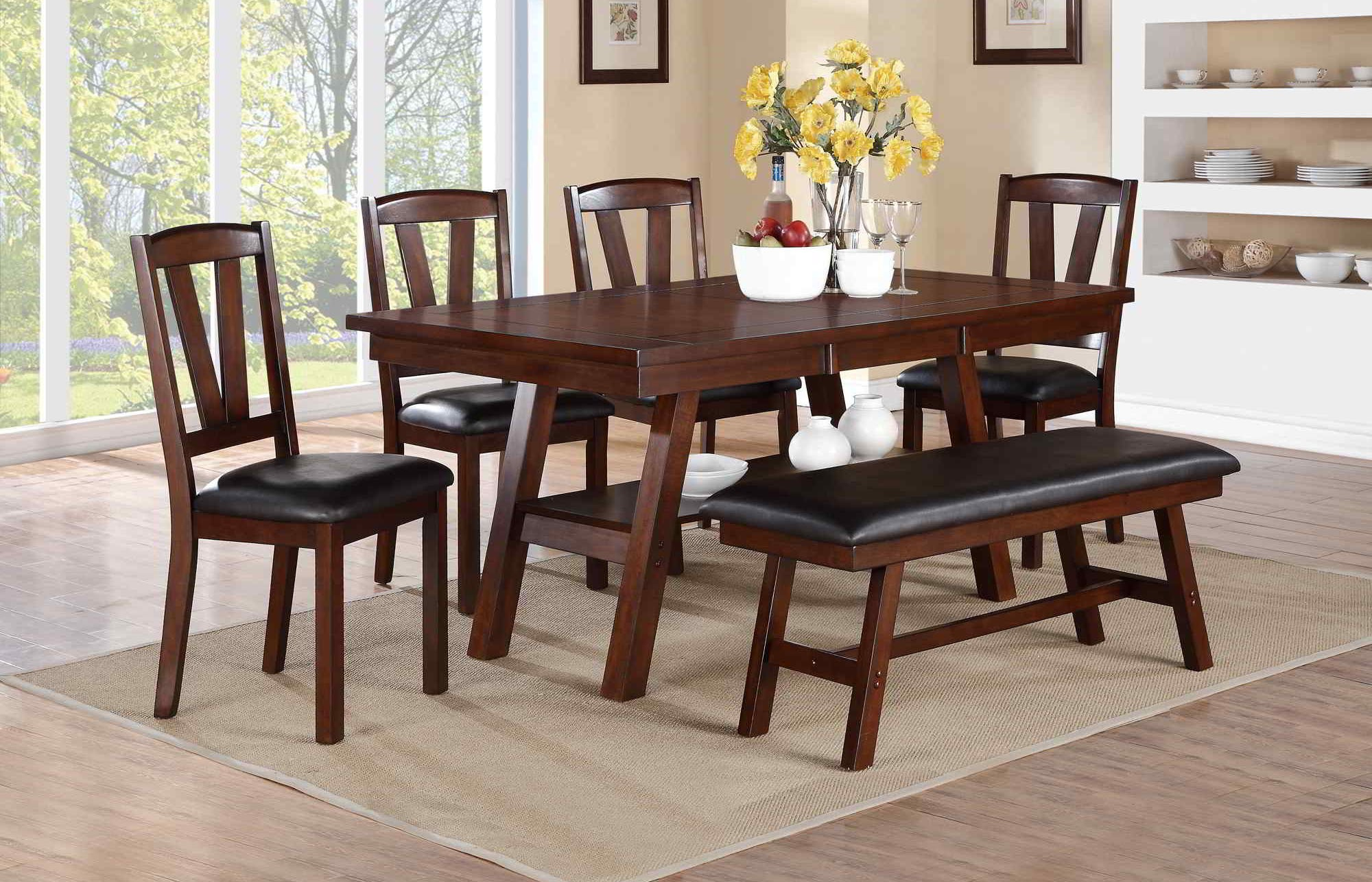 Danica Collection 6 Pc Dining Set Orange County Ca throughout proportions 2000 X 1286