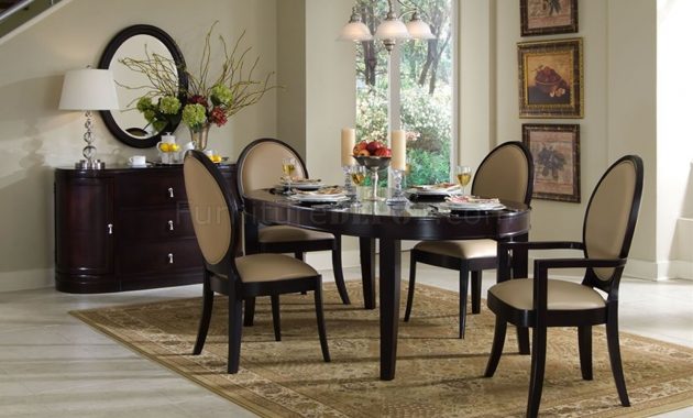 Dark Cherry Classic Dining Table Woptional Chairs with regard to size 1200 X 770