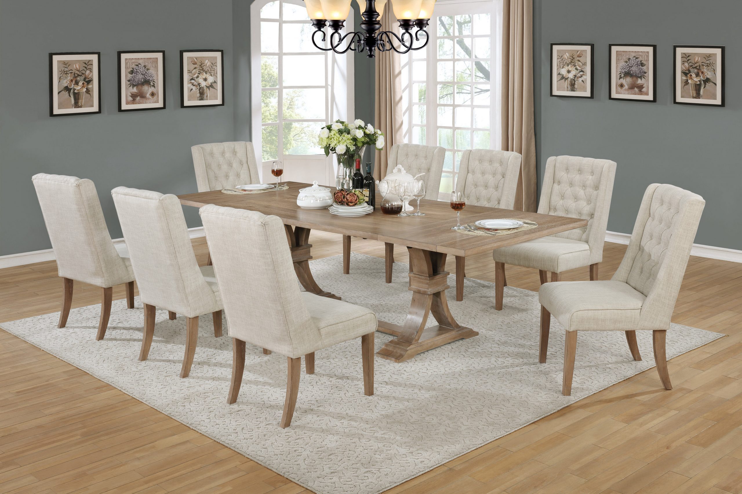 9 pc dining room sets