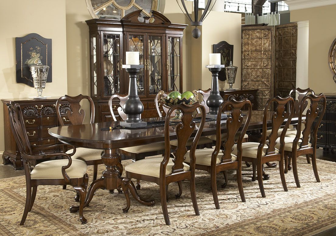 Details About Versailles Formal 9 Piece Formal Dining Room for sizing 1104 X 776