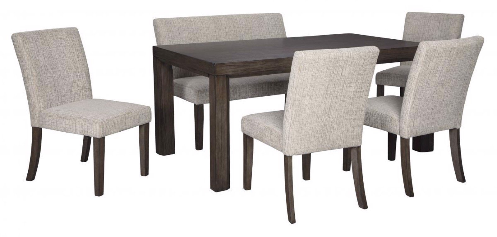 Deylin Table 4 Chairs Bench within measurements 1599 X 765