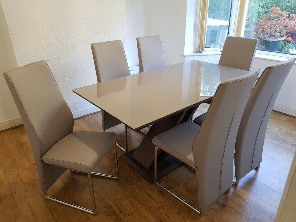 Dfs Dining Table With 6 Chairs In Sheffield South Yorkshire Gumtree with regard to sizing 1024 X 768