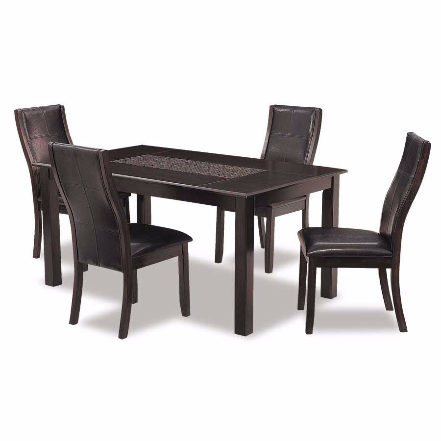 Dining 5 Piece Set With Mosaic Table Top inside sizing 900 X 900