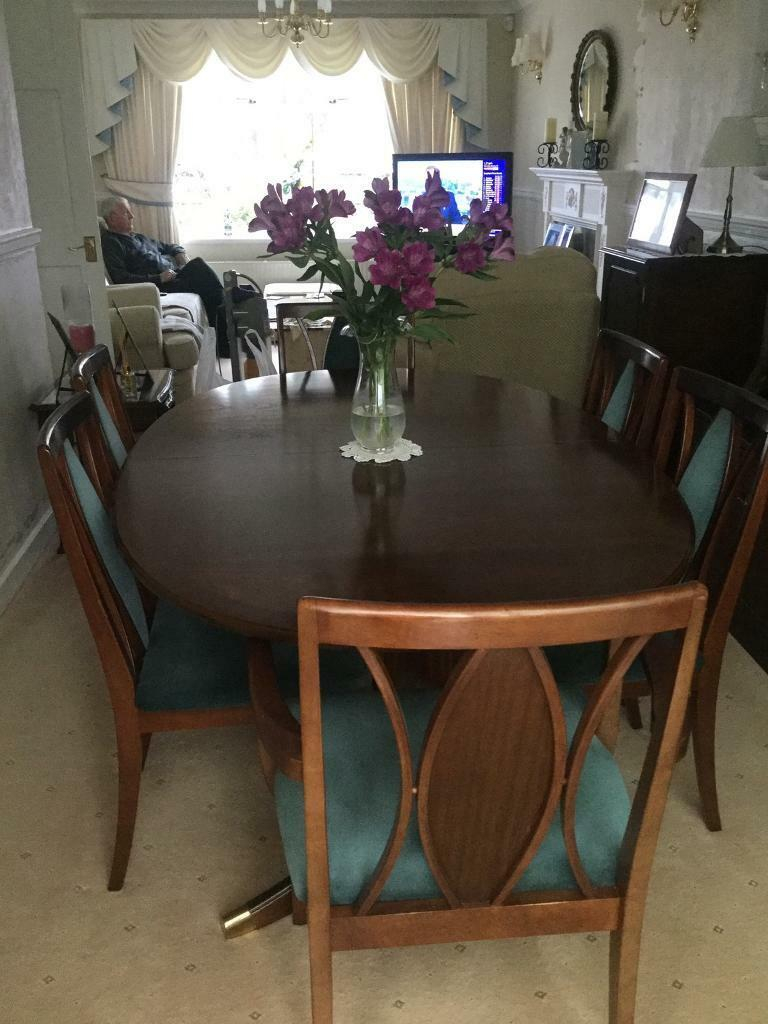 Dining Room Table And 6 Chairs In Leeds West Yorkshire Gumtree throughout proportions 768 X 1024
