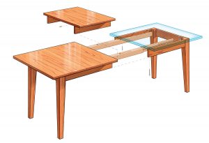 Dining Room Table Plans With Leaves Large And Beautiful in dimensions 1200 X 819