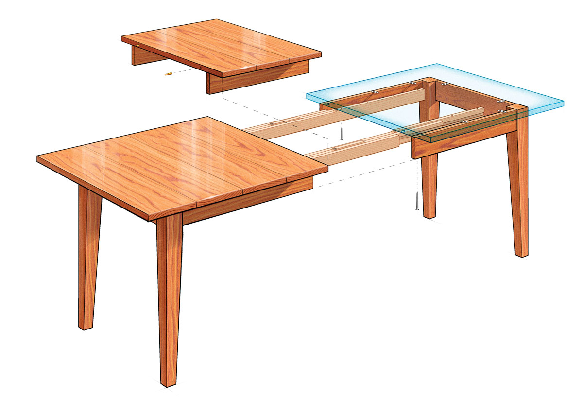 Dining Room Table Plans With Leaves Large And Beautiful inside measurements 1200 X 819