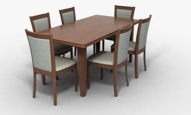 Dining Table 3d Model 3ds Max Archives Interior Design Kaono regarding sizing 1480 X 800