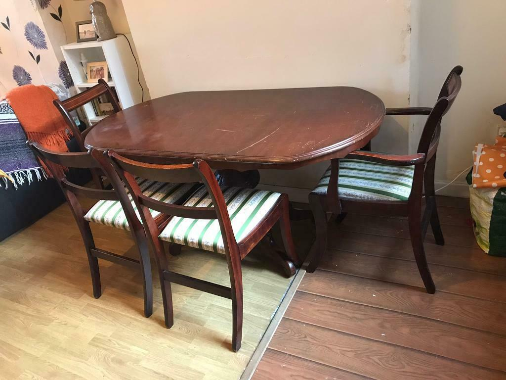 Dining Table 4 Chairs In University Area Belfast Gumtree inside size 1024 X 768