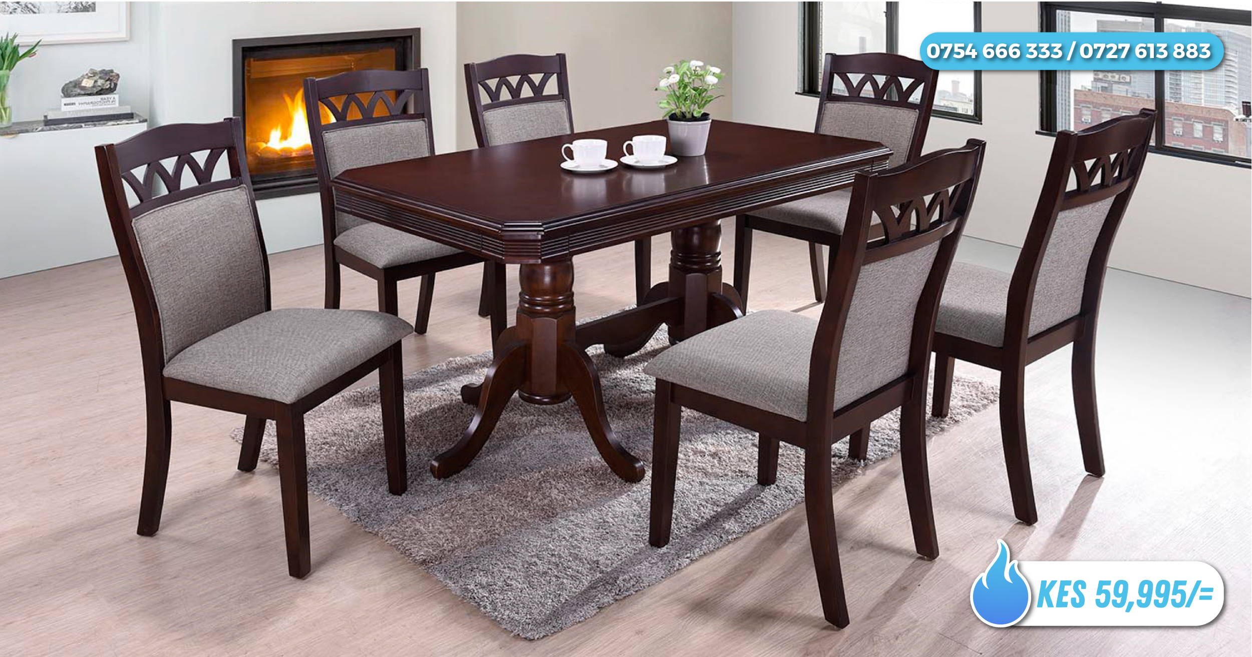 Dining Table 6 Seater Rectangular B1 throughout proportions 2500 X 1313