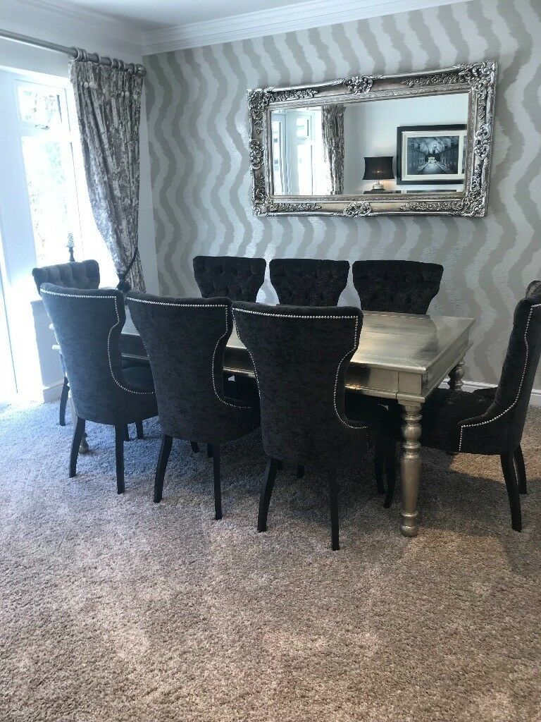Dining Table 8 X Chairs In Leeds West Yorkshire Gumtree throughout size 768 X 1024