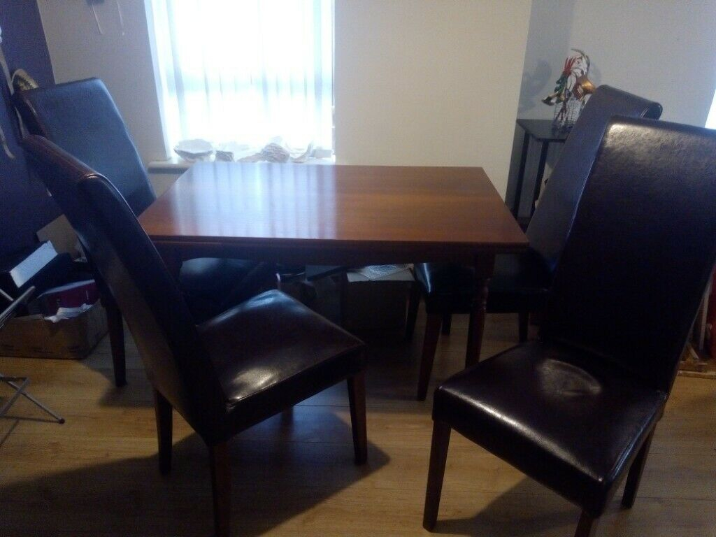 Dining Table And Chair Set In Dunmurry Belfast Gumtree throughout measurements 1024 X 768