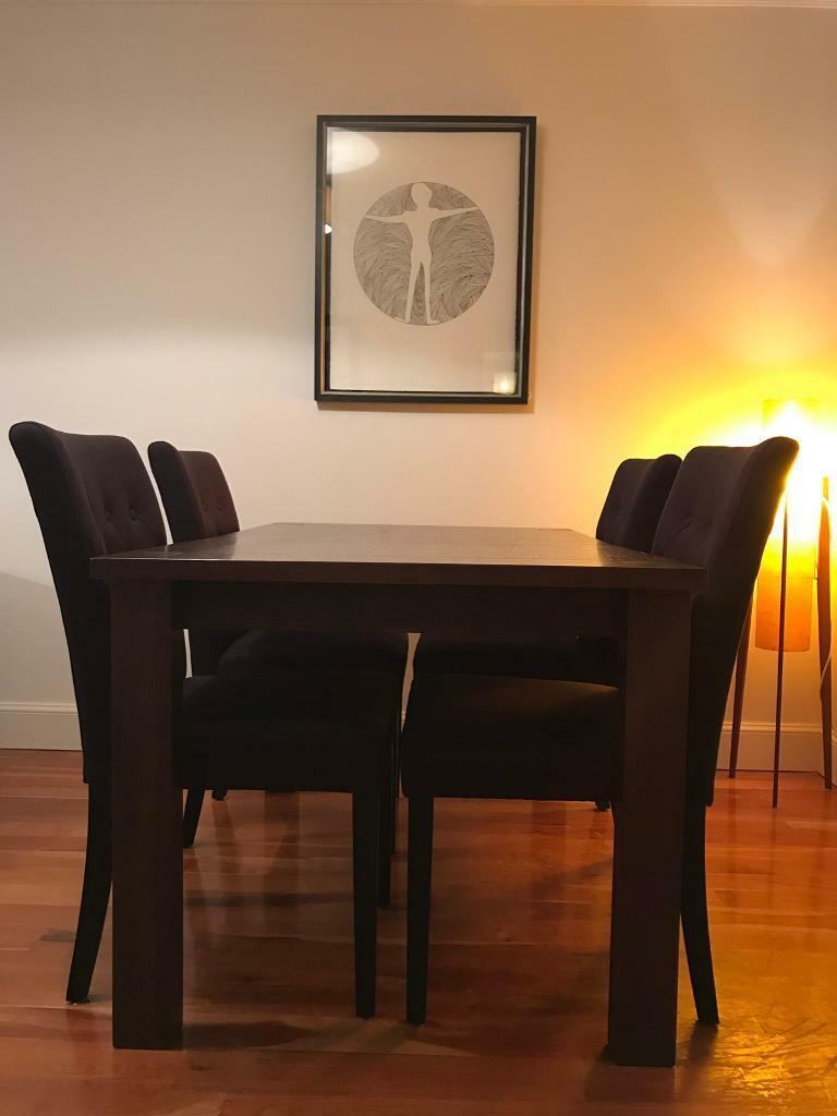 Dining Table And Chairs In Edinburgh Gumtree throughout measurements 768 X 1024