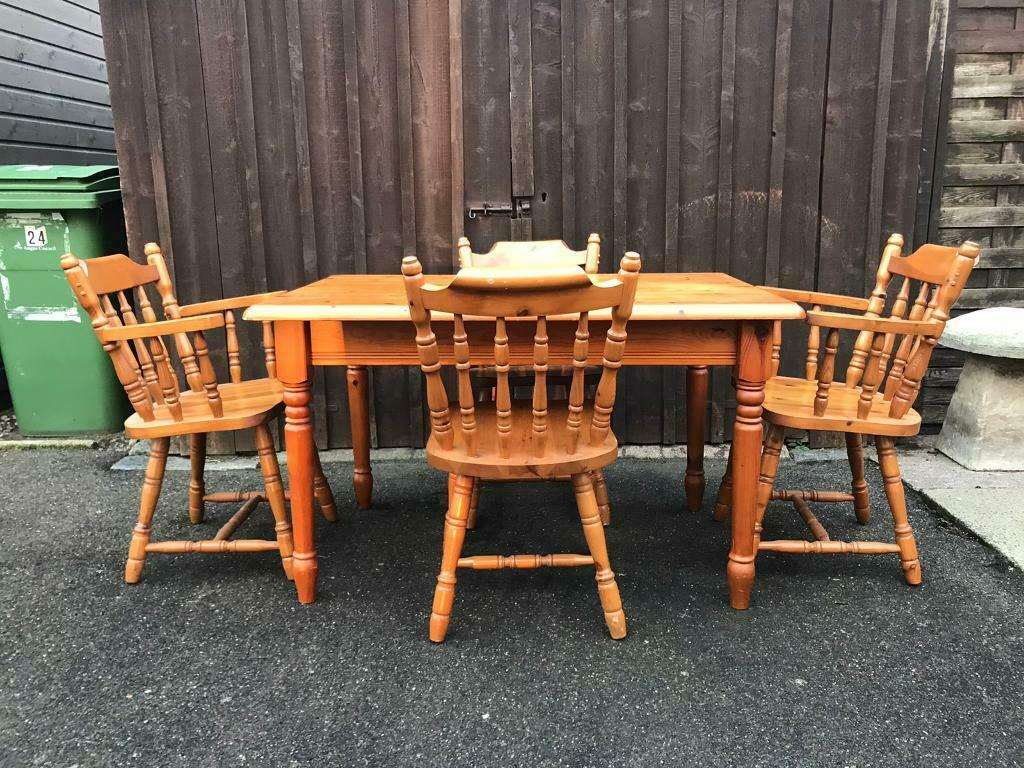 Dining Table Chairs Can Deliver In Auchterarder Perth And Kinross Gumtree inside measurements 1024 X 768