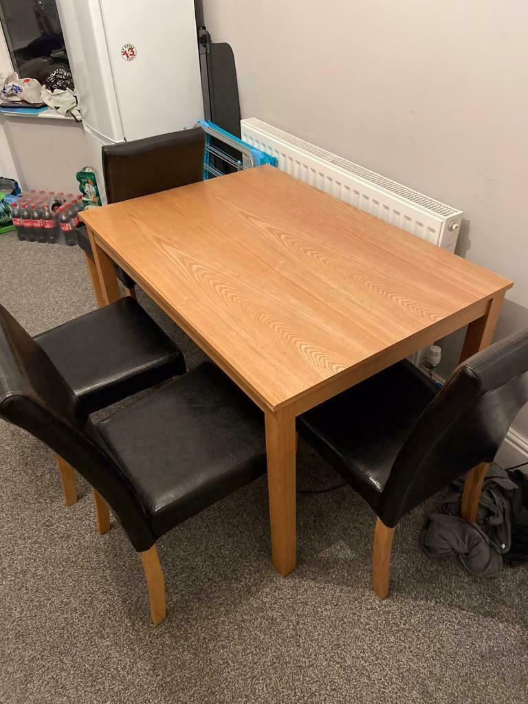 Dining Table Chairs In Liverpool Merseyside Gumtree within dimensions 768 X 1024