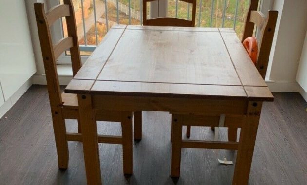 Dining Table With 4 Chairs In Edinburgh Gumtree pertaining to measurements 768 X 1024