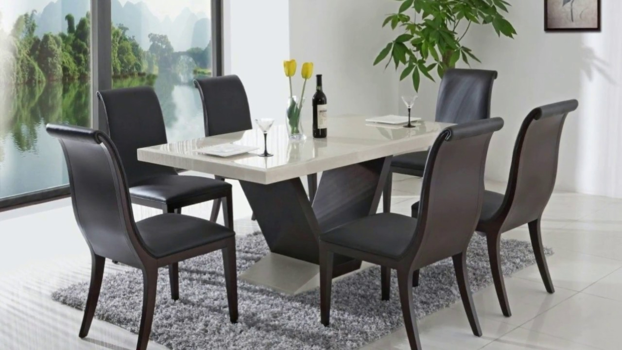 Dining Tables Designs 2018 Part 1 30 Modern Dining Tables in measurements 1280 X 720