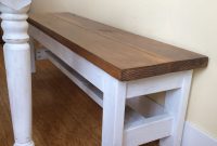 Diy Building A Farmhouse Table And Bench Shirley Chris throughout proportions 1200 X 1600