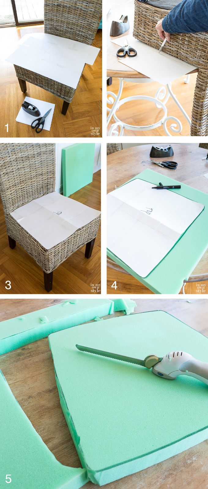 Diy Chair Cushions For My Kitchen Dining Room Chair with regard to proportions 680 X 1600