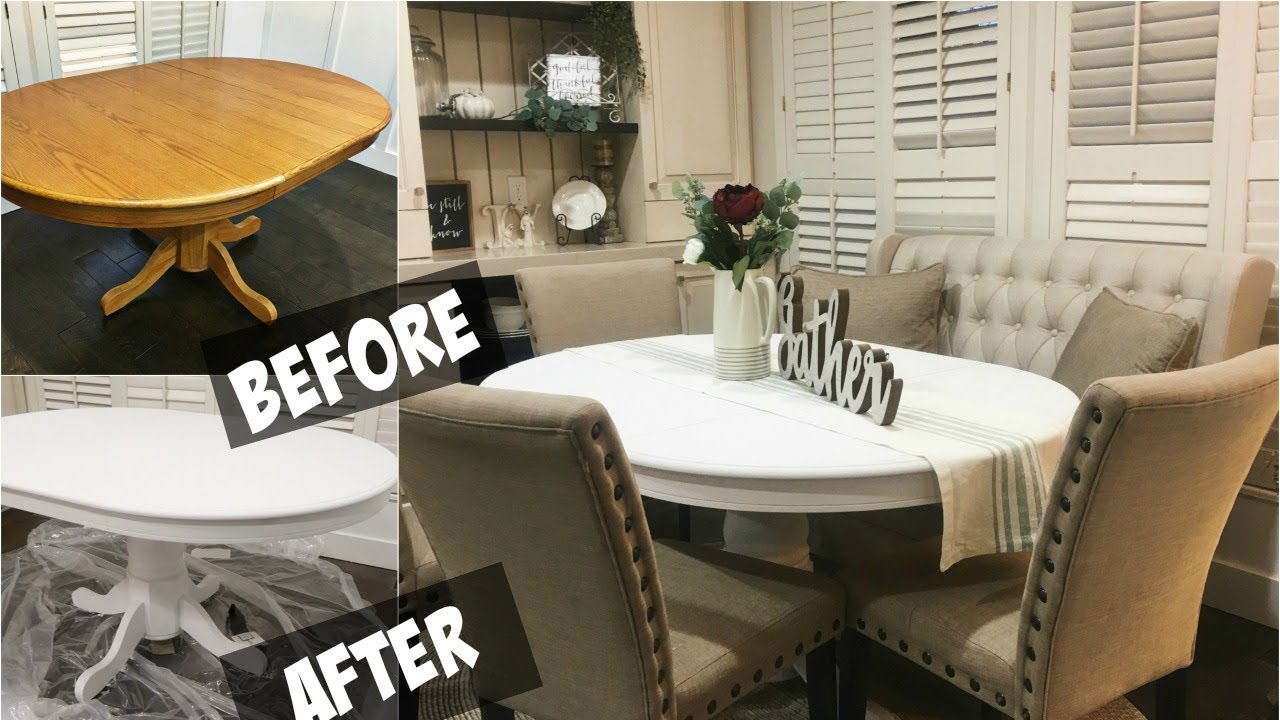 Can You Spray Paint Dining Room Table