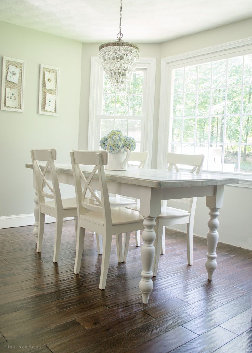 Diy Cottage Dining Table Tutorial Diy Dining Room Table pertaining to sizing 857 X 1200