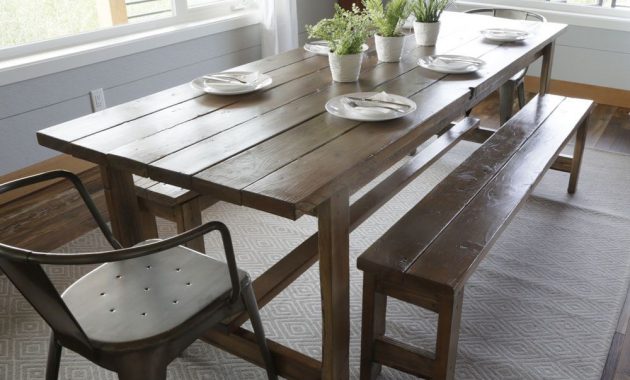 Diy Dining Room Set Farmhouse Table Plans Farmhouse Table regarding proportions 1000 X 791