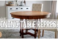 Diy Dining Table Makeoverrefresh with regard to dimensions 1280 X 720