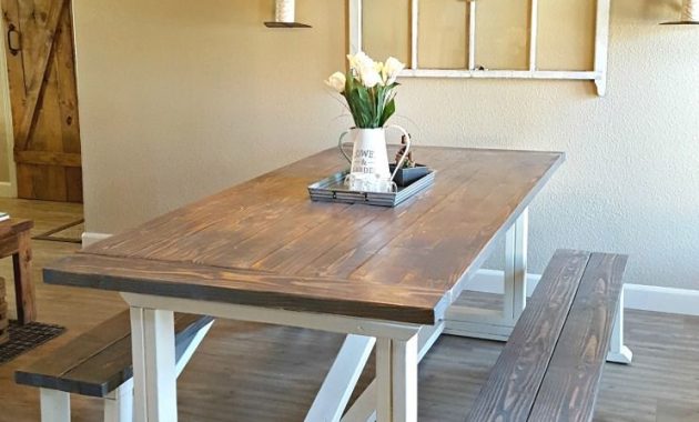 Diy Farmhouse Table Farmhouse Dining Room Table Farmhouse within sizing 743 X 1100