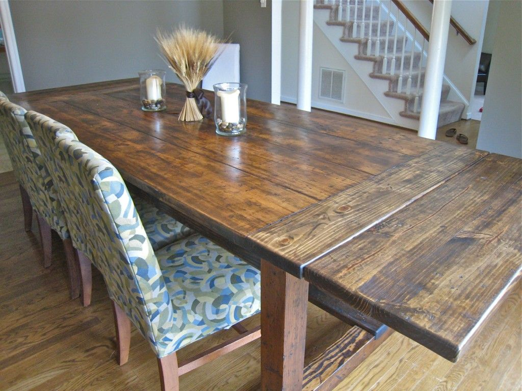 Diy Friday Rustic Farmhouse Dining Table Farmhouse Dining with regard to measurements 1024 X 768