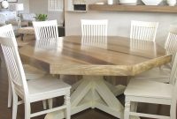 Diy Octagon Dining Room Tablewith A Farmhouse Base Diy with proportions 1000 X 1500