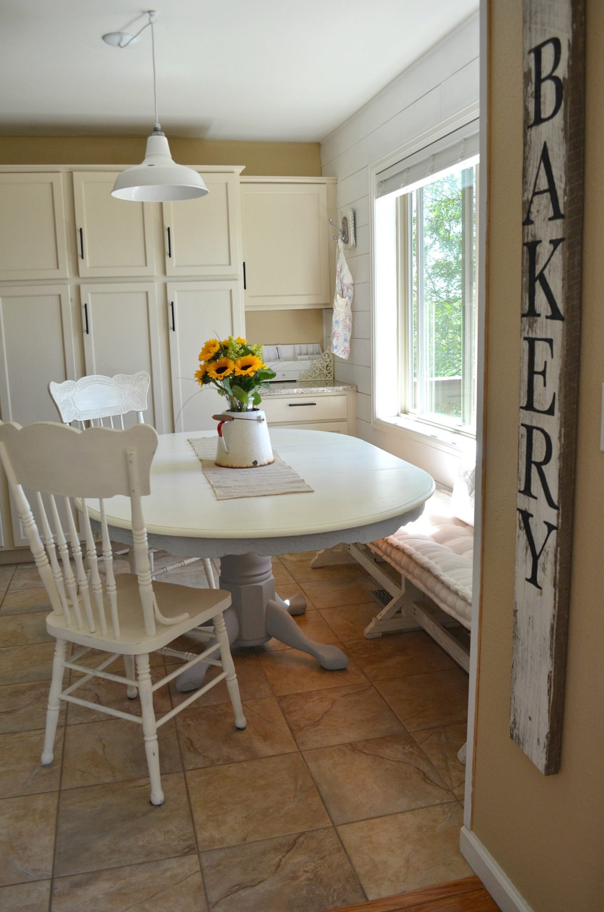 Diy Projects Chalk Paint Dining Table Makeover Sarah Joy pertaining to measurements 1200 X 1812